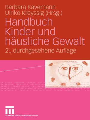 cover image of Handbuch Kinder und häusliche Gewalt